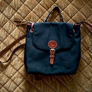 Dooney & Burke Nylon Flap Backpack